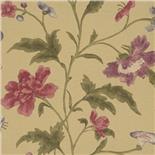 Little Greene Oriental Wallpaper China Rose Olive (136) Little Greene Oriental Wallpaper China Rose Olive (136)