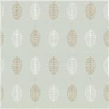 Little Greene 1950s Wallpaper Cones Daybreak (184)