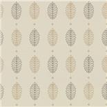 Little Greene 1950s Wallpaper Cones Mortar (182) Little Greene 1950s Wallpaper Cones Mortar (182)