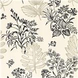 Little Greene 1950s Wallpaper Norcombe Couture (167)