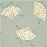 Little Greene Oriental Wallpaper Shojo Aquamarine (152) Little Greene Oriental Wallpaper Shojo Aquamarine (152)